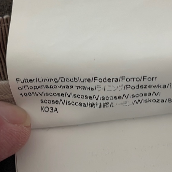 Boss Hugo Boss Men's Virgin Wool Pants Flat Front Patch Rear Pockets Size 36R - Picture 12 of 16